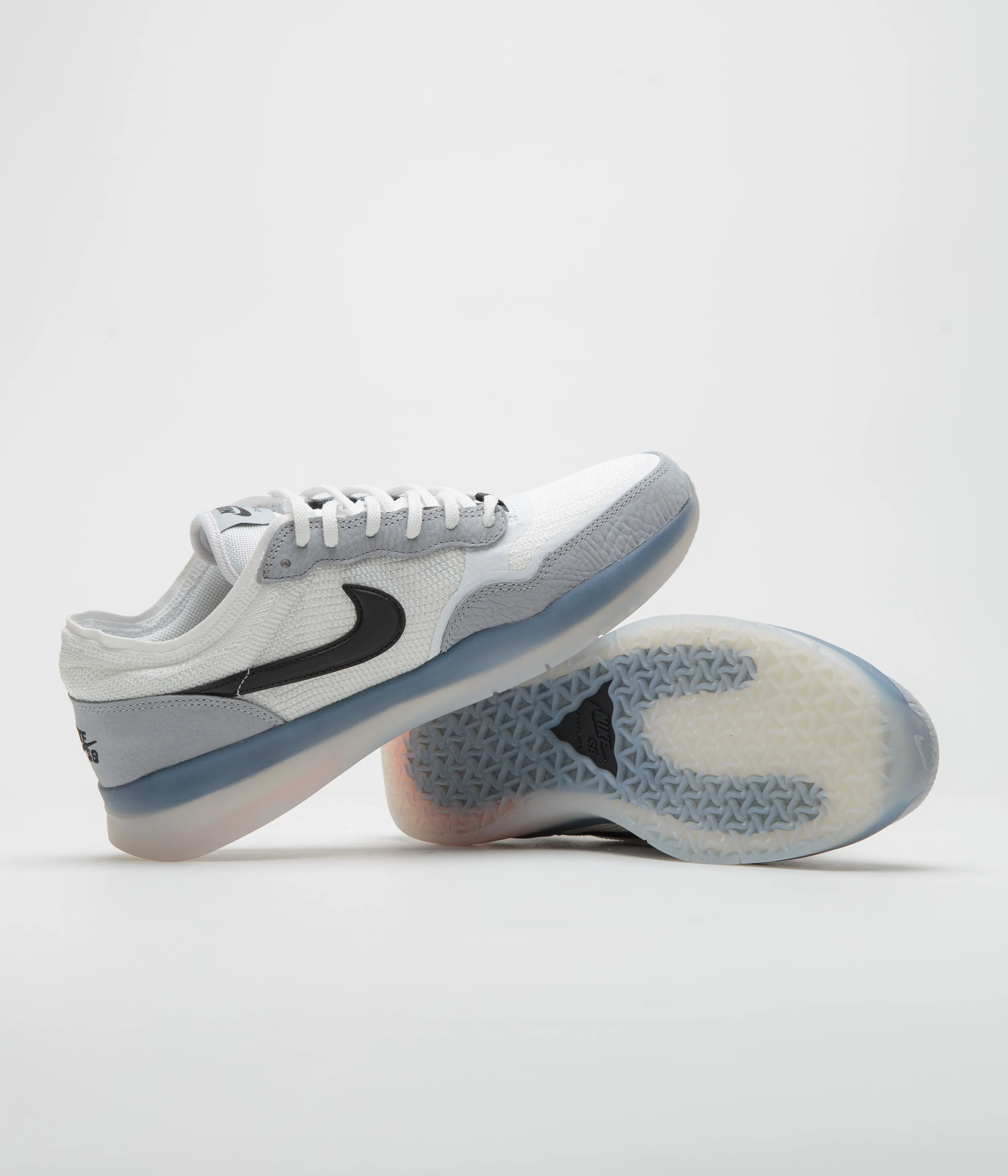 Nike SB PS8 Shoes - Wolf Grey / Black - Wolf Grey - White Nike SB Clothing