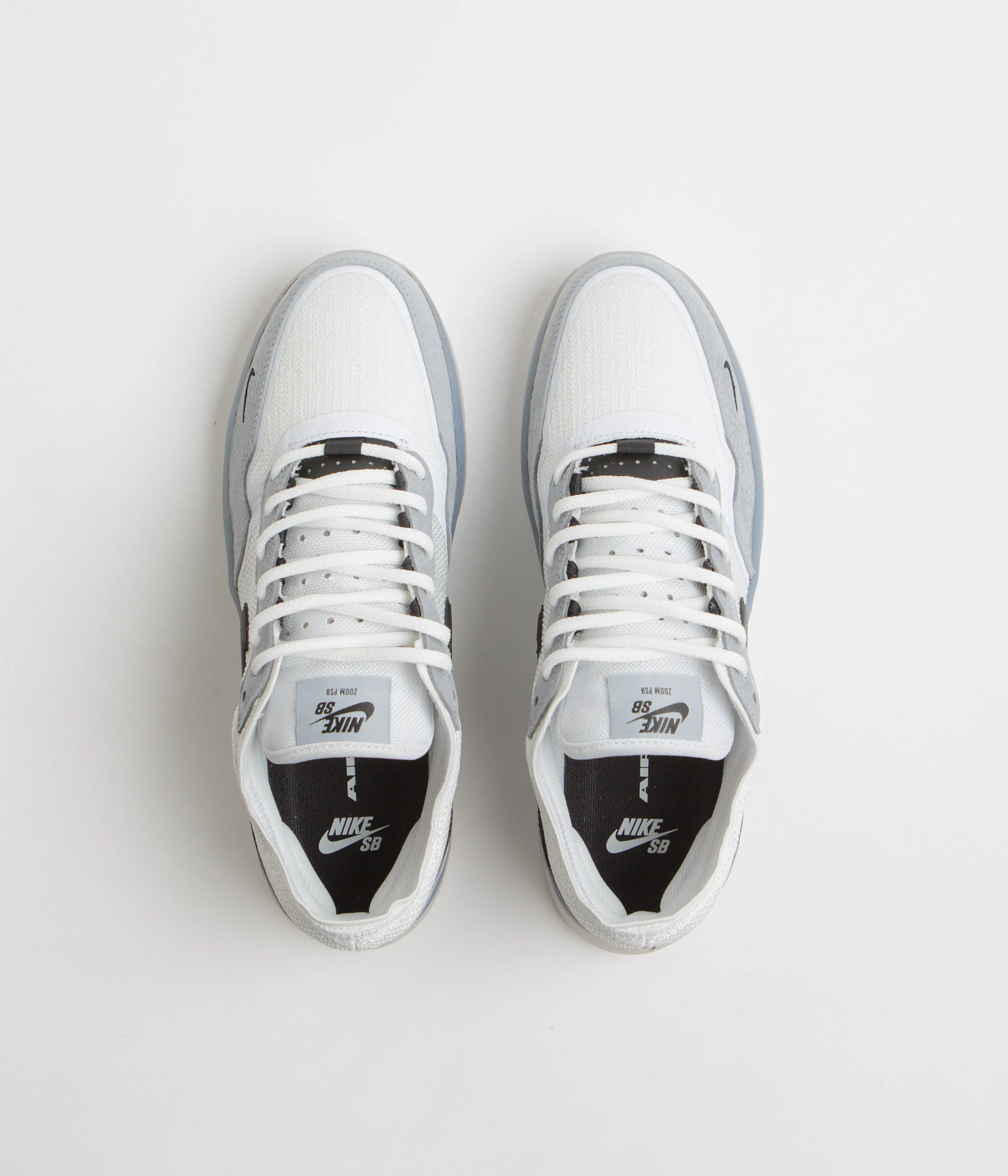 Nike SB PS8 Shoes - Wolf Grey / Black - Wolf Grey - White Nike SB Clothing