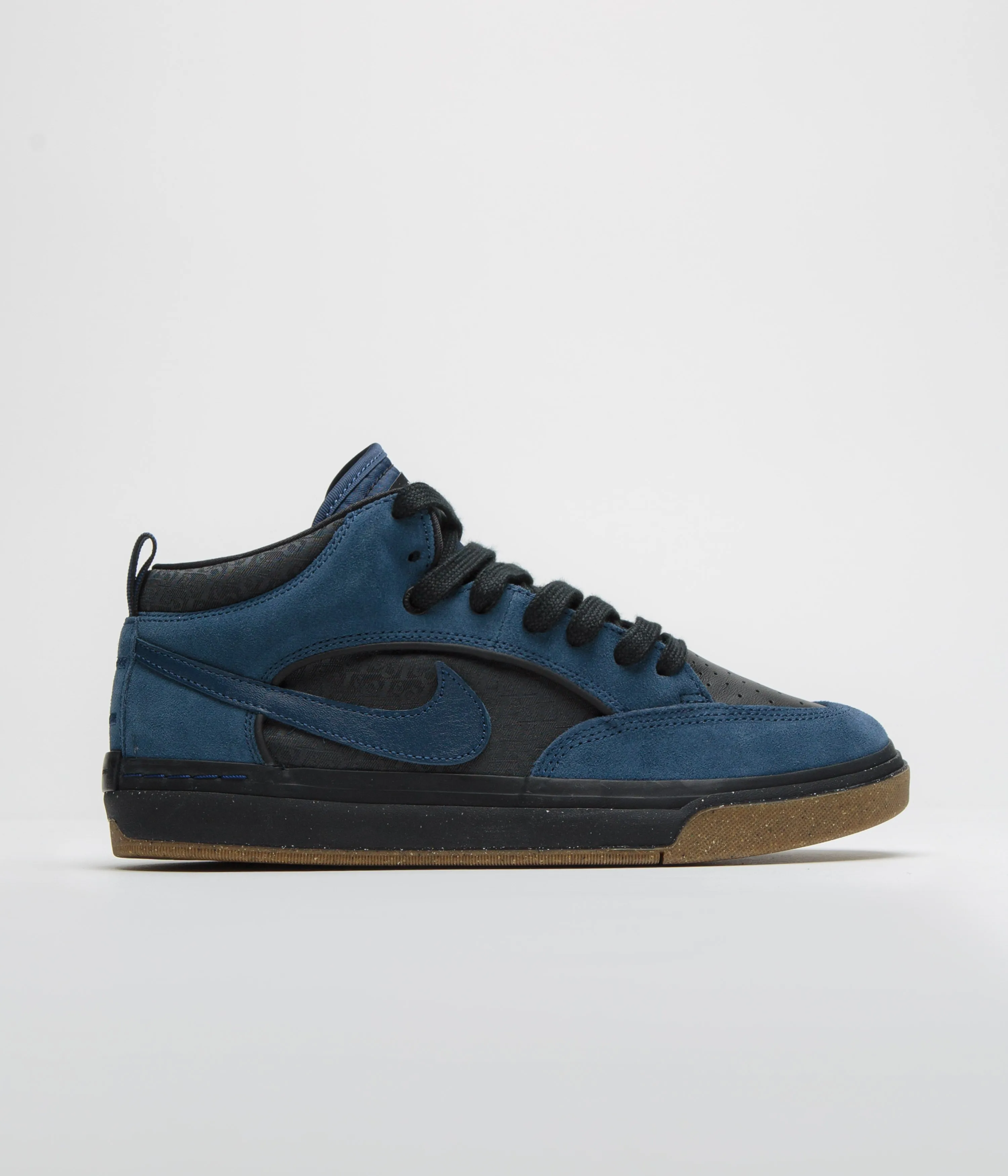 Nike SB React Leo Shoes - Navy / Navy - Black - Anthracite Nike SB Clothing