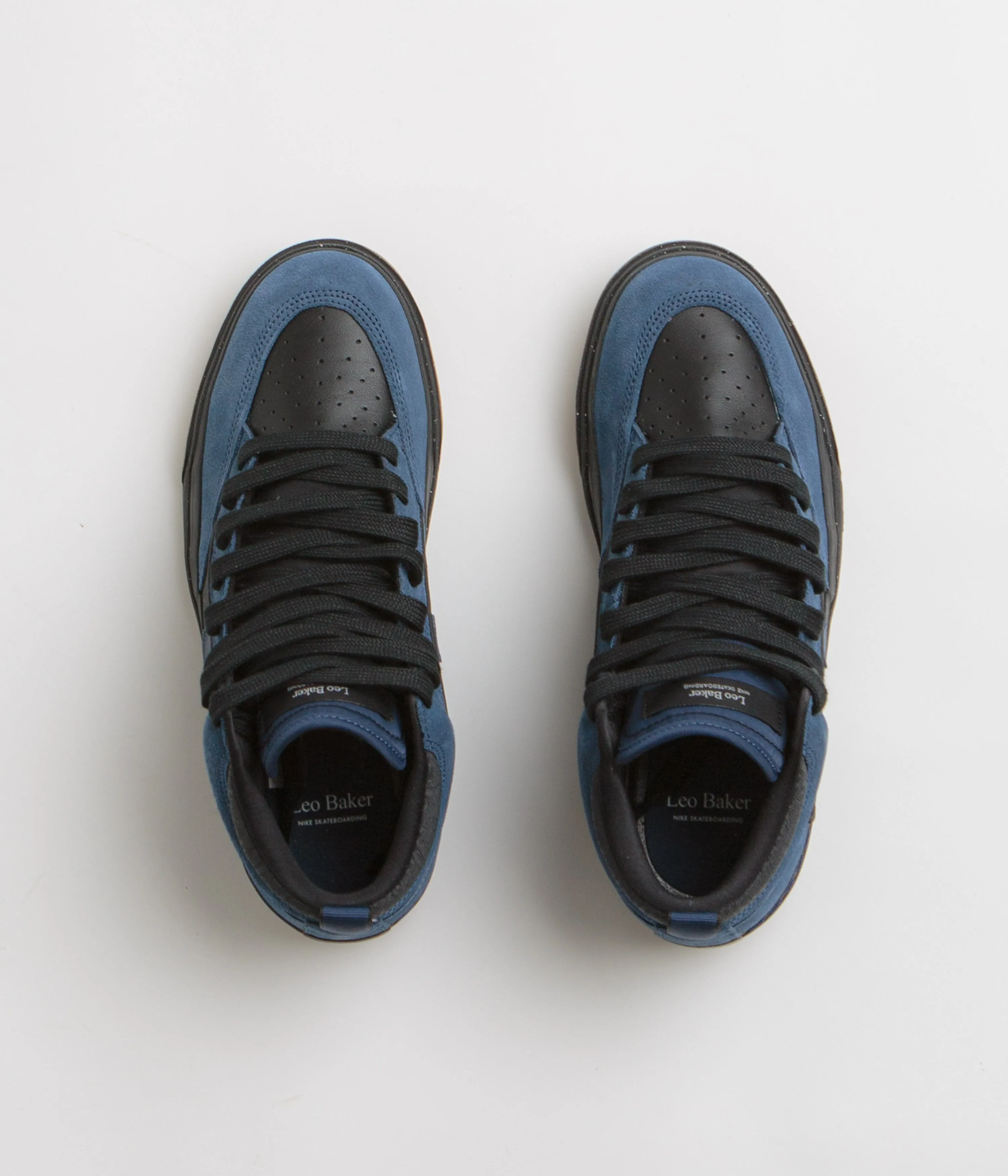 Nike SB React Leo Shoes - Navy / Navy - Black - Anthracite Nike SB Clothing