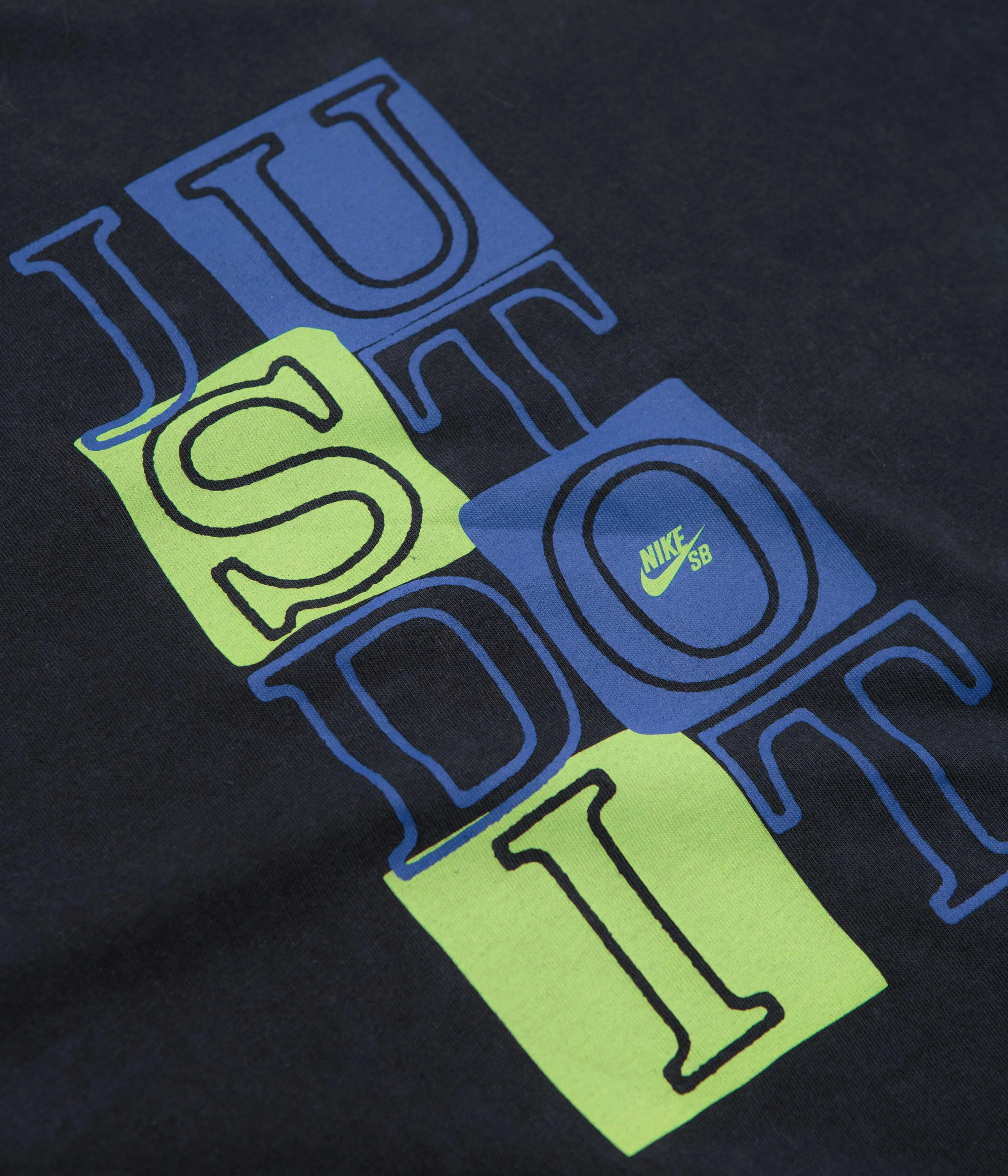 Nike SB Remake JDI T-Shirt - Black Nike SB Clothing
