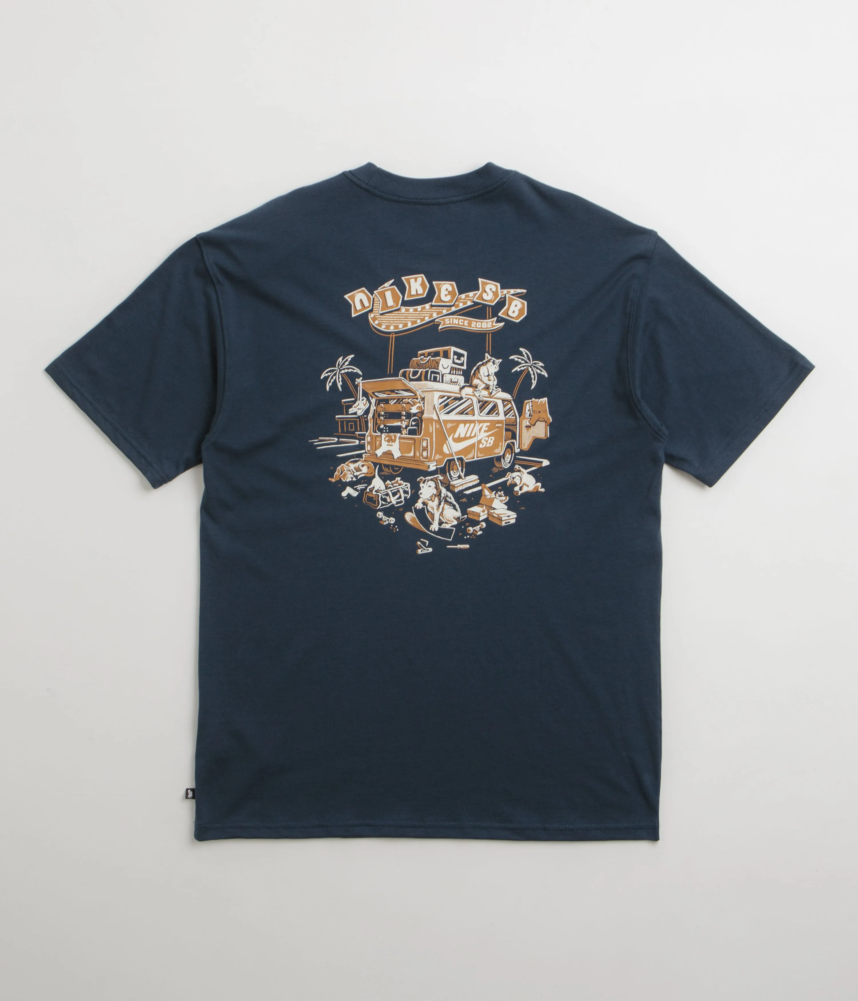 Nike SB Road Dogs T-Shirt - Armory Navy Nike SB Clothing