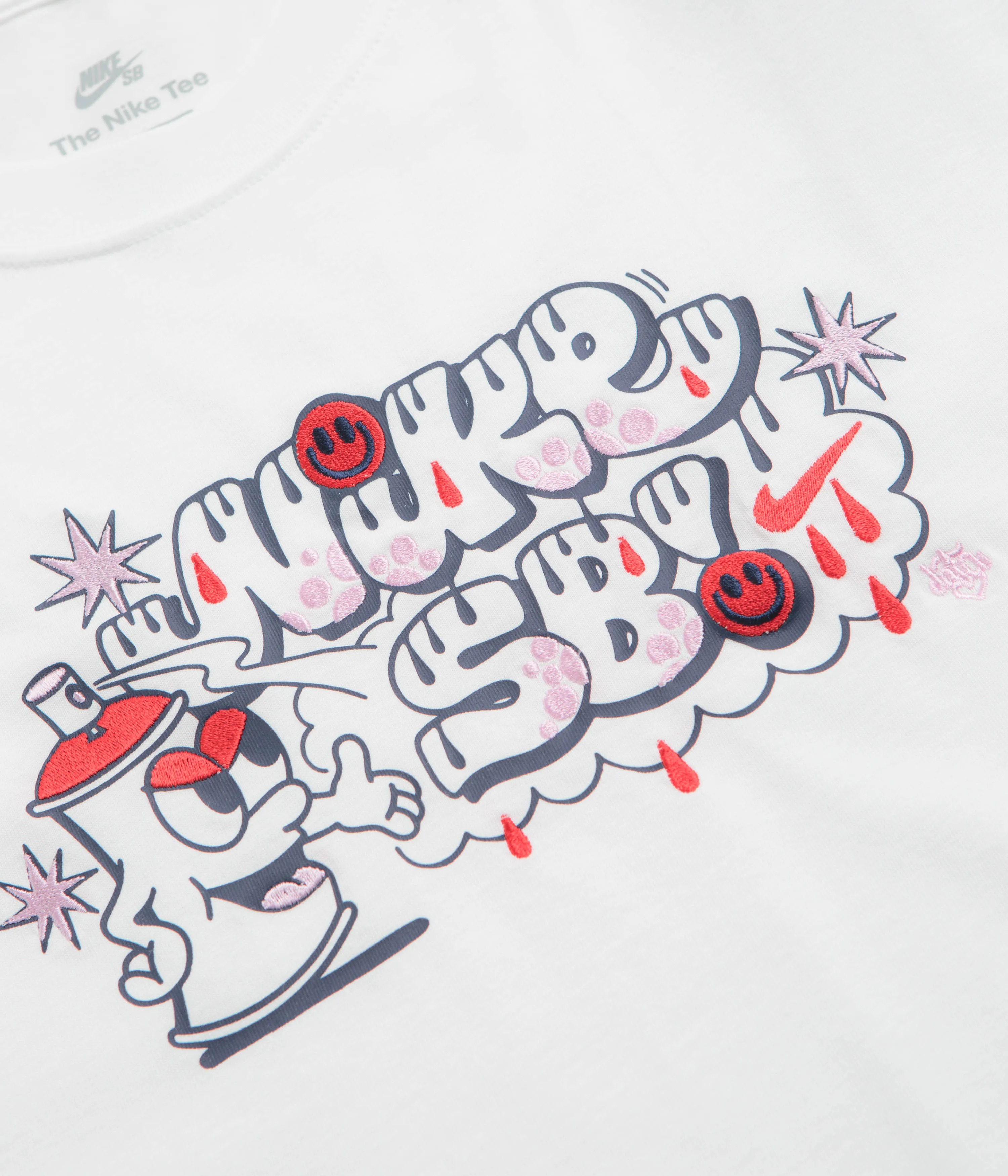 Nike SB Spray Can T-Shirt - White Nike SB Clothing