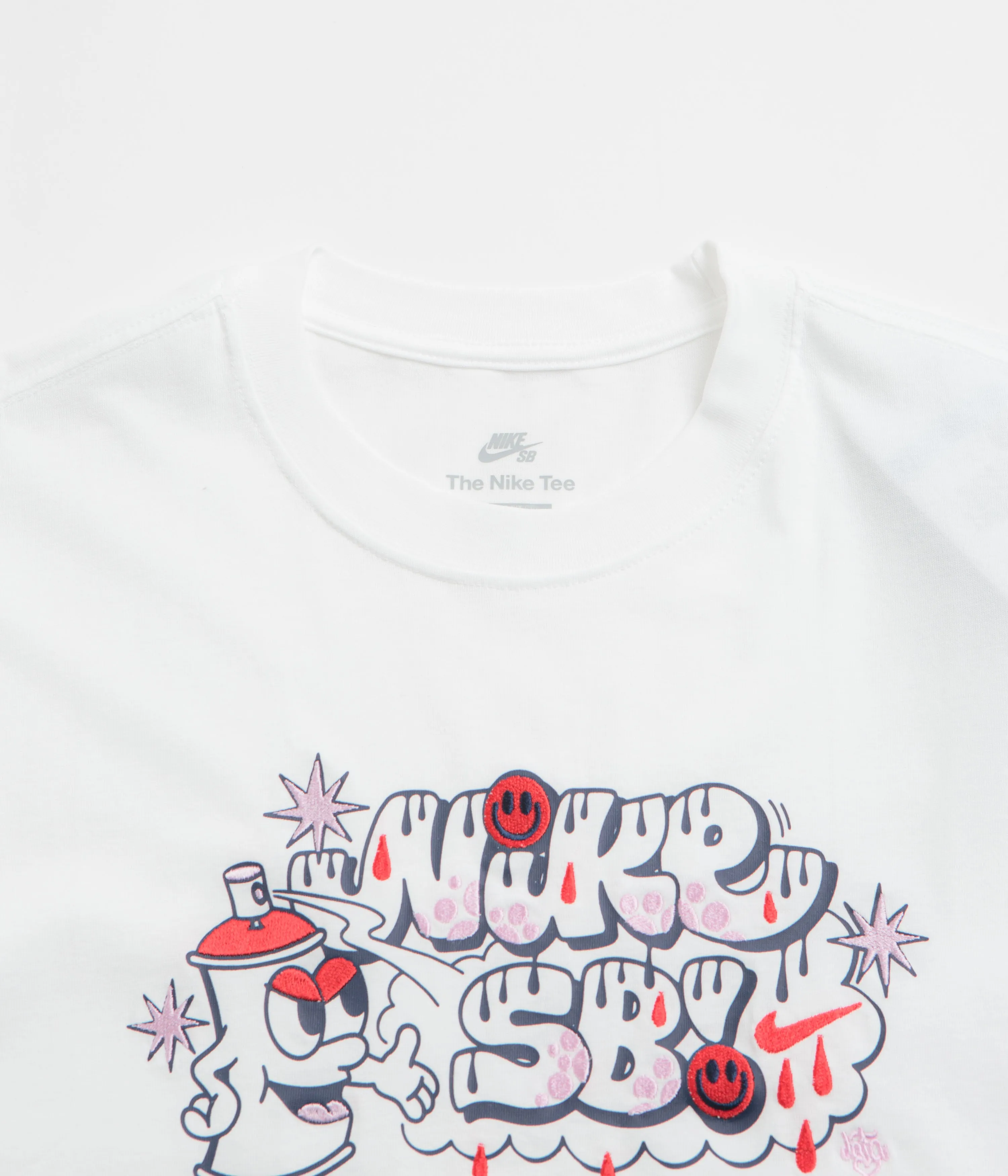 Nike SB Spray Can T-Shirt - White Nike SB Clothing