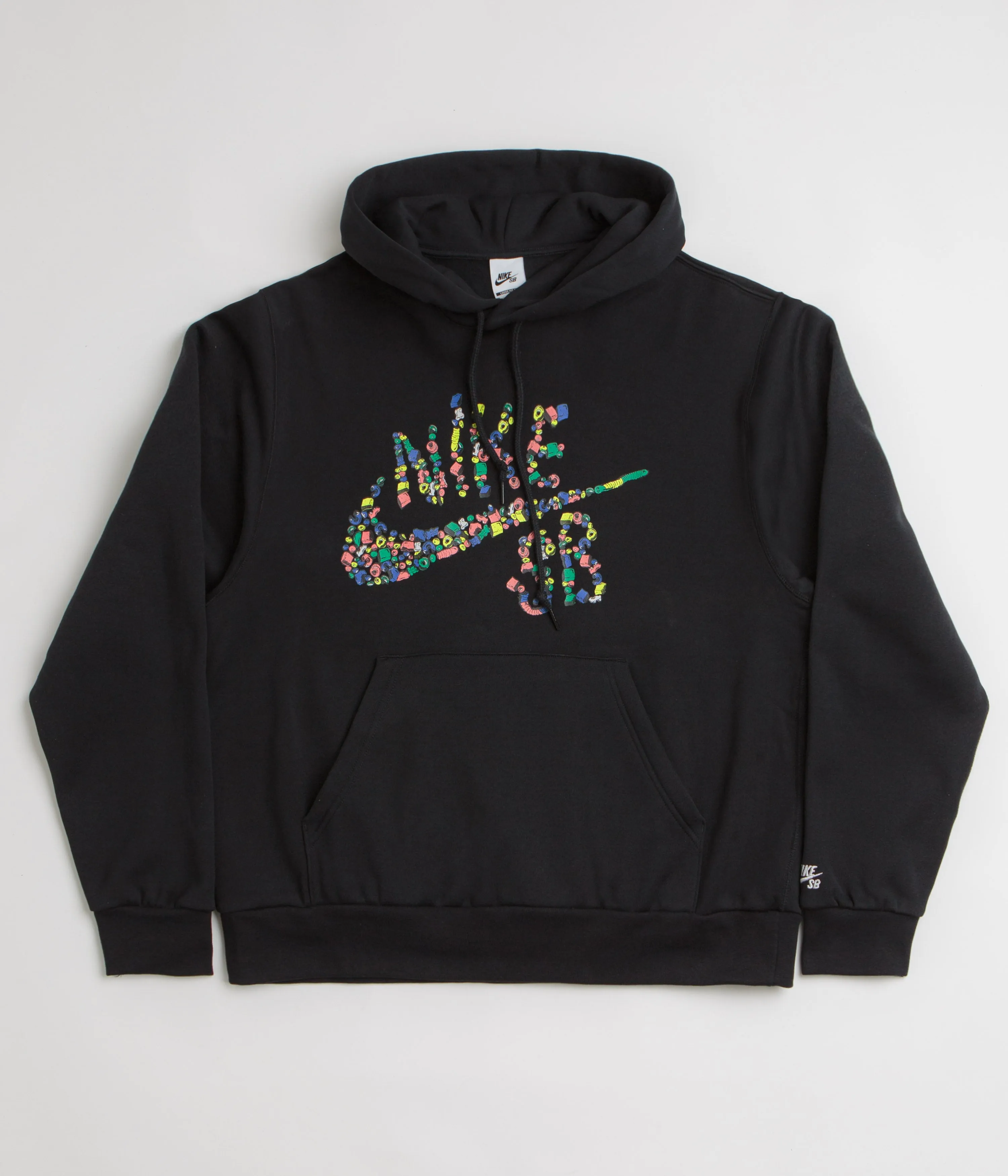 Nike SB Sugar High Hoodie - Black / White Nike SB Clothing