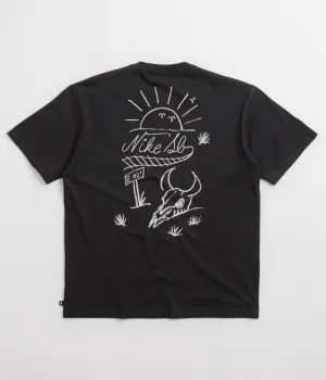 Nike SB Train Moniker T-Shirt - Black Nike SB Clothing