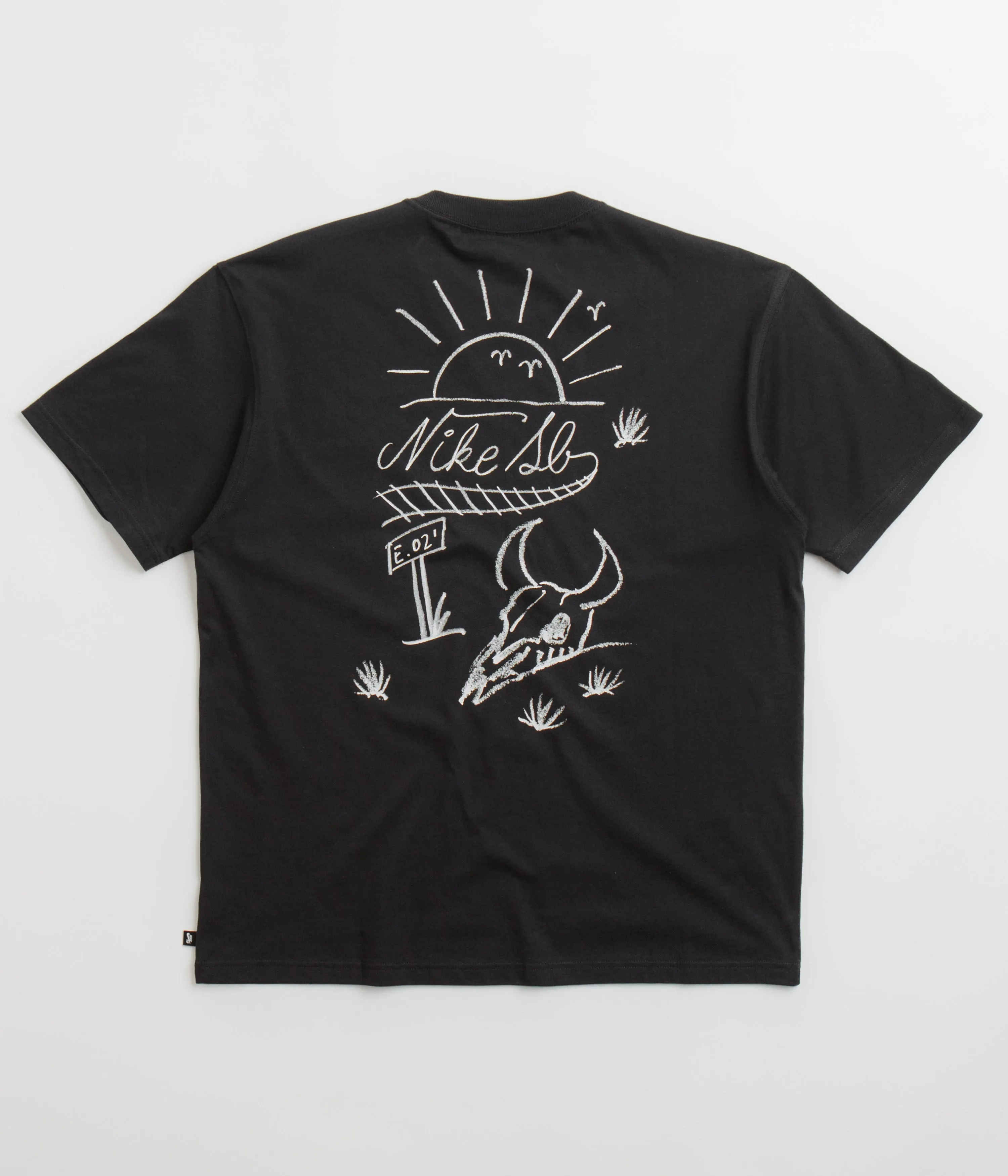 Nike SB Train Moniker T-Shirt - Black Nike SB Clothing