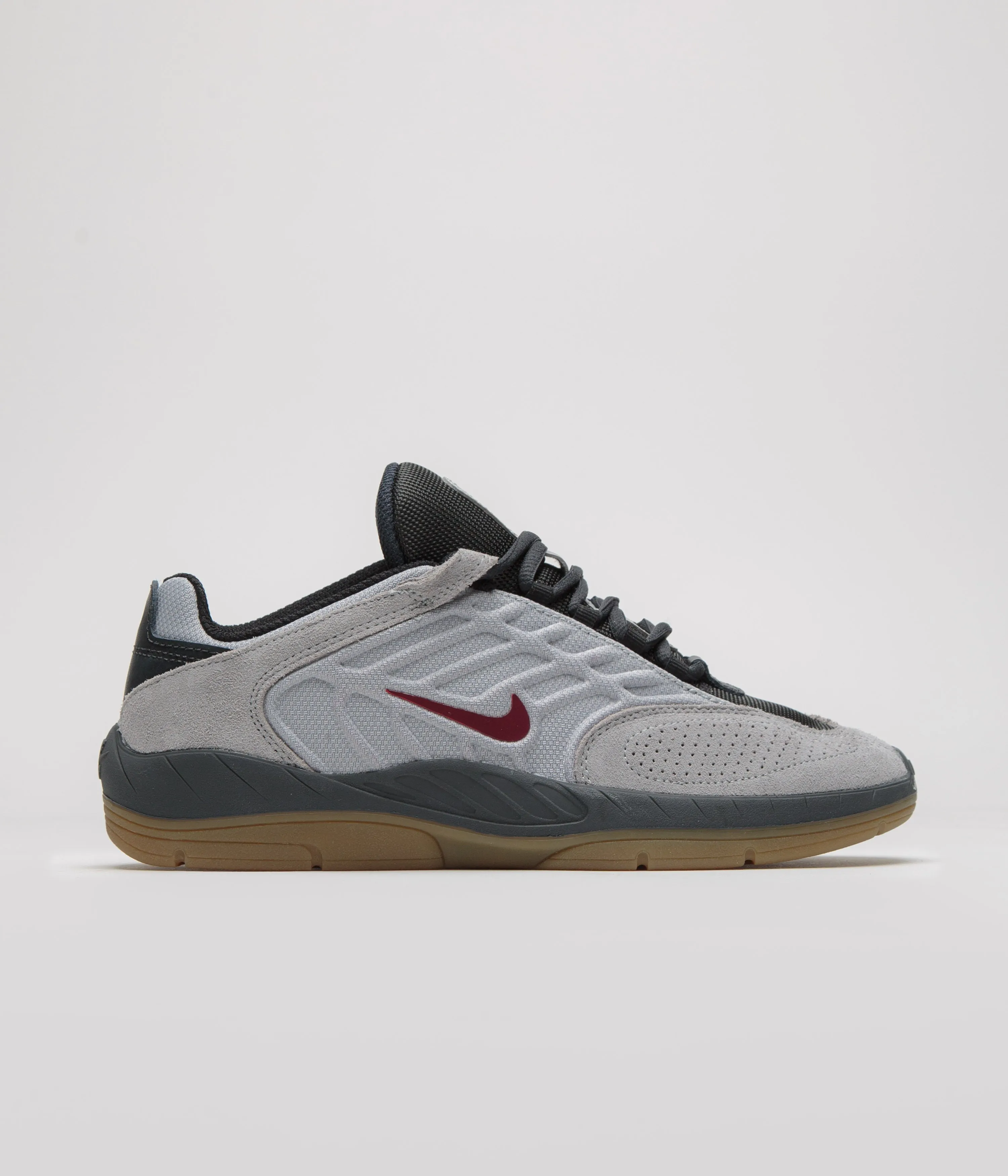 Nike SB Vertebrae Shoes - Light Smoke Grey / Dark Team Red Nike SB Clothing