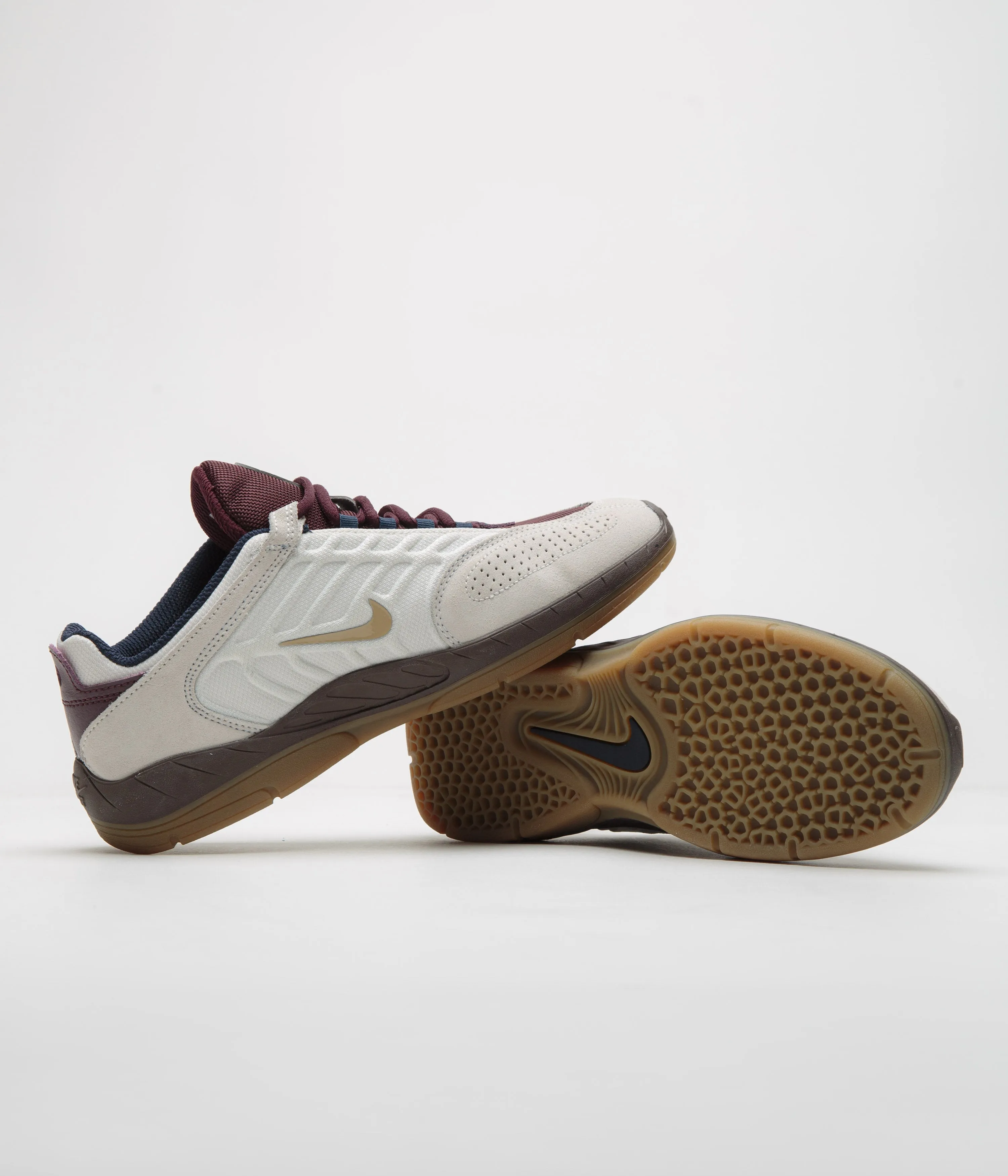 Nike SB Vertebrae Shoes - Phantom / Parachute Beige - Burgundy Crush Nike SB Clothing