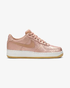 NIKE X CLOT AIR FORCE1 ROSE GOLD SILK -