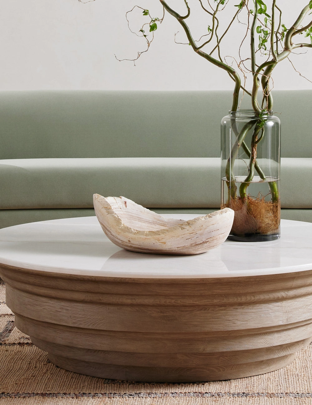 Noki Petrified Wood Bowl -  -