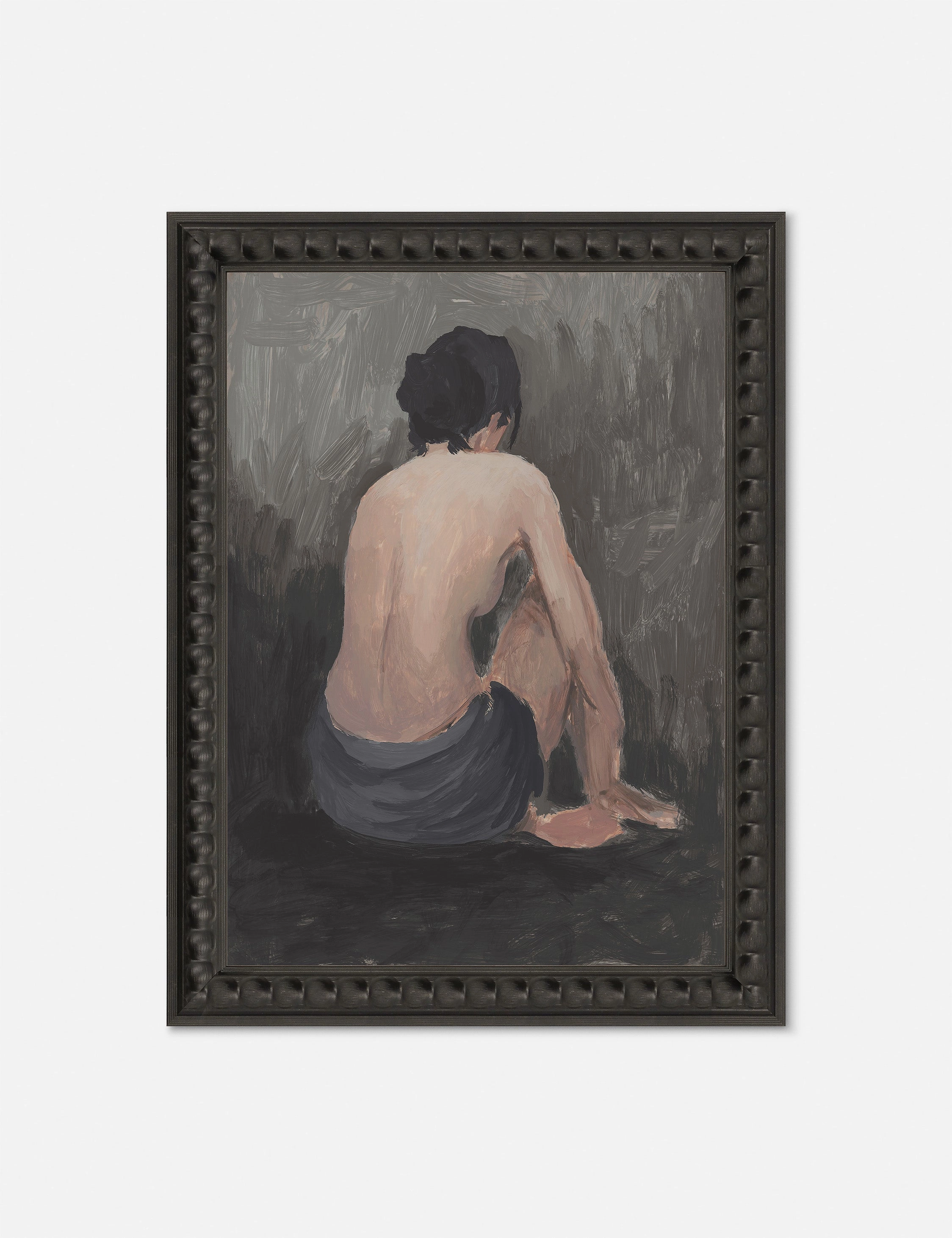 Nude Back Study Wall Art by Ryan Brown
