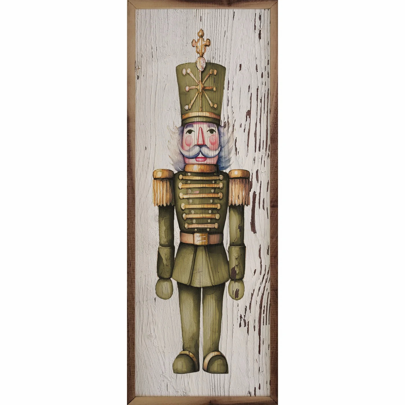 Nutcracker Wood Framed Print 