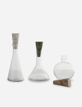 Oaklee Decanters (Set of 3) by Arteriors 