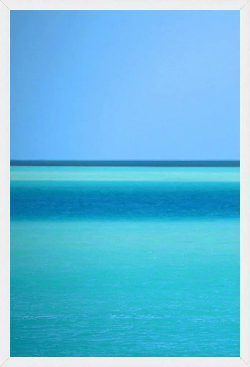 Ocean Blue 1 Framed Wall Art 