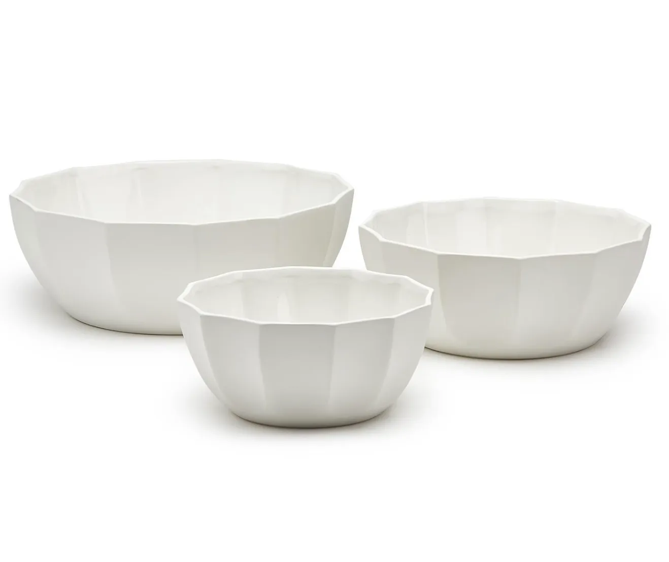 Octagonal Ceramic Bowls 