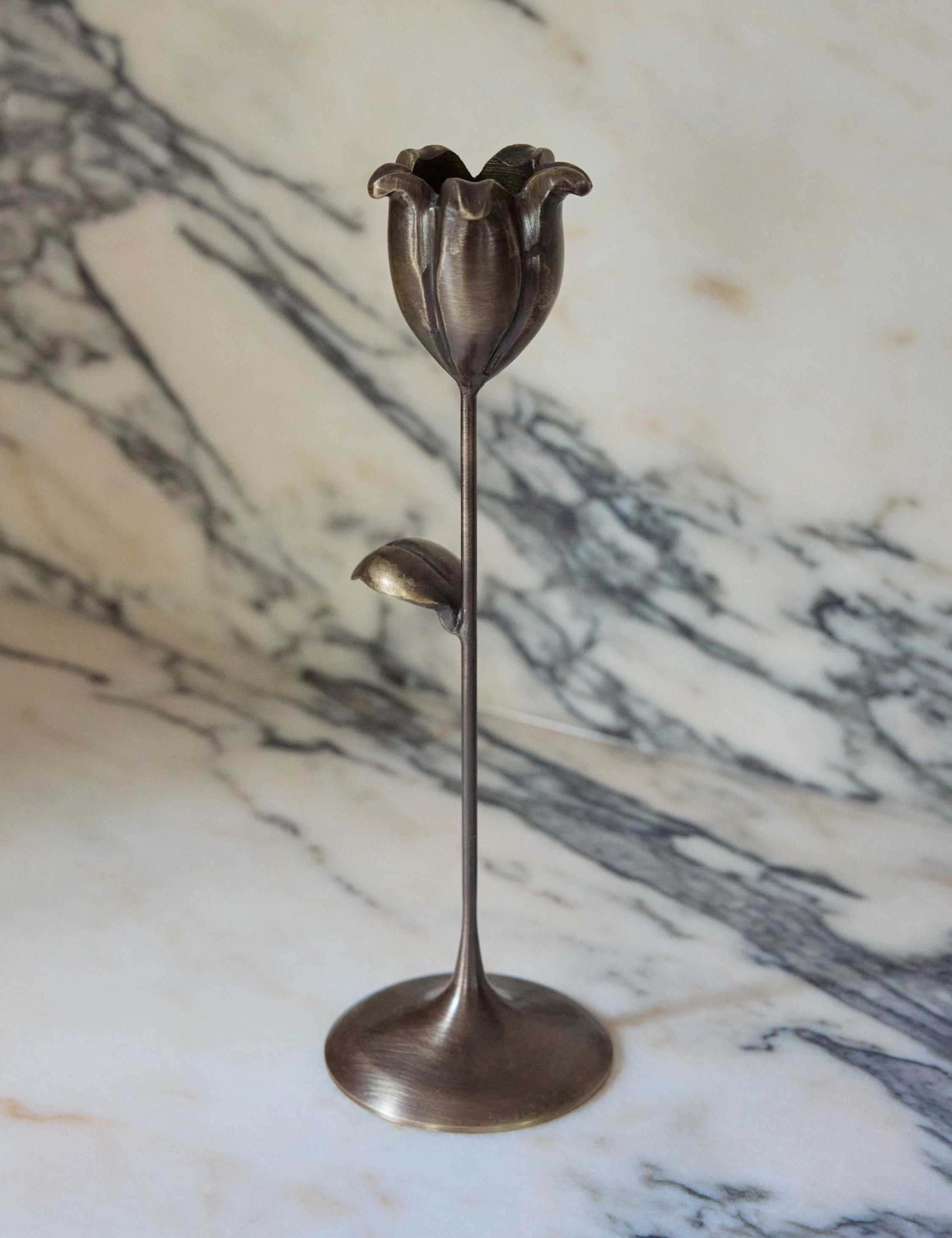 Olivia Floral Candlesticks (Set of 3) by Sarah Sherman Samuel
