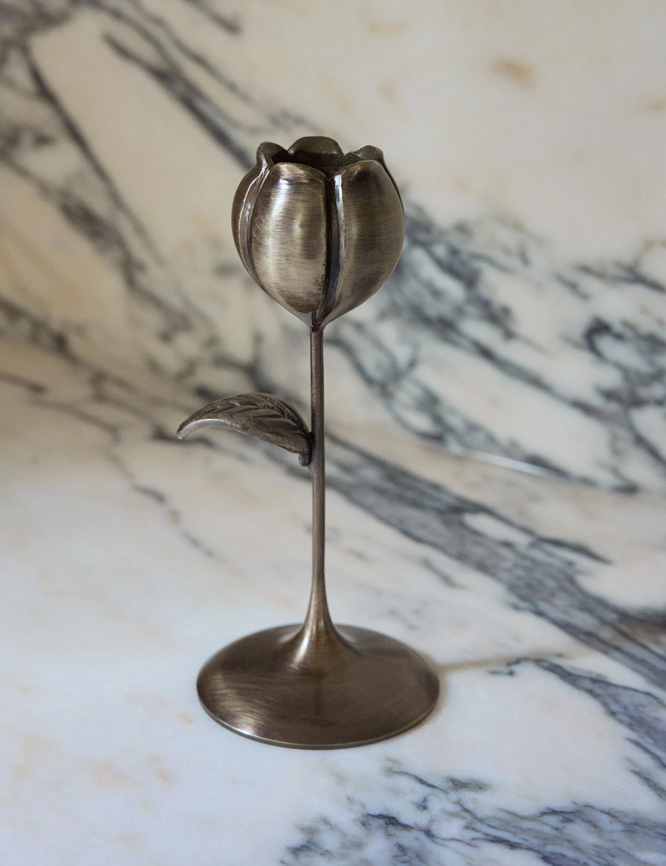 Olivia Floral Candlesticks (Set of 3) by Sarah Sherman Samuel