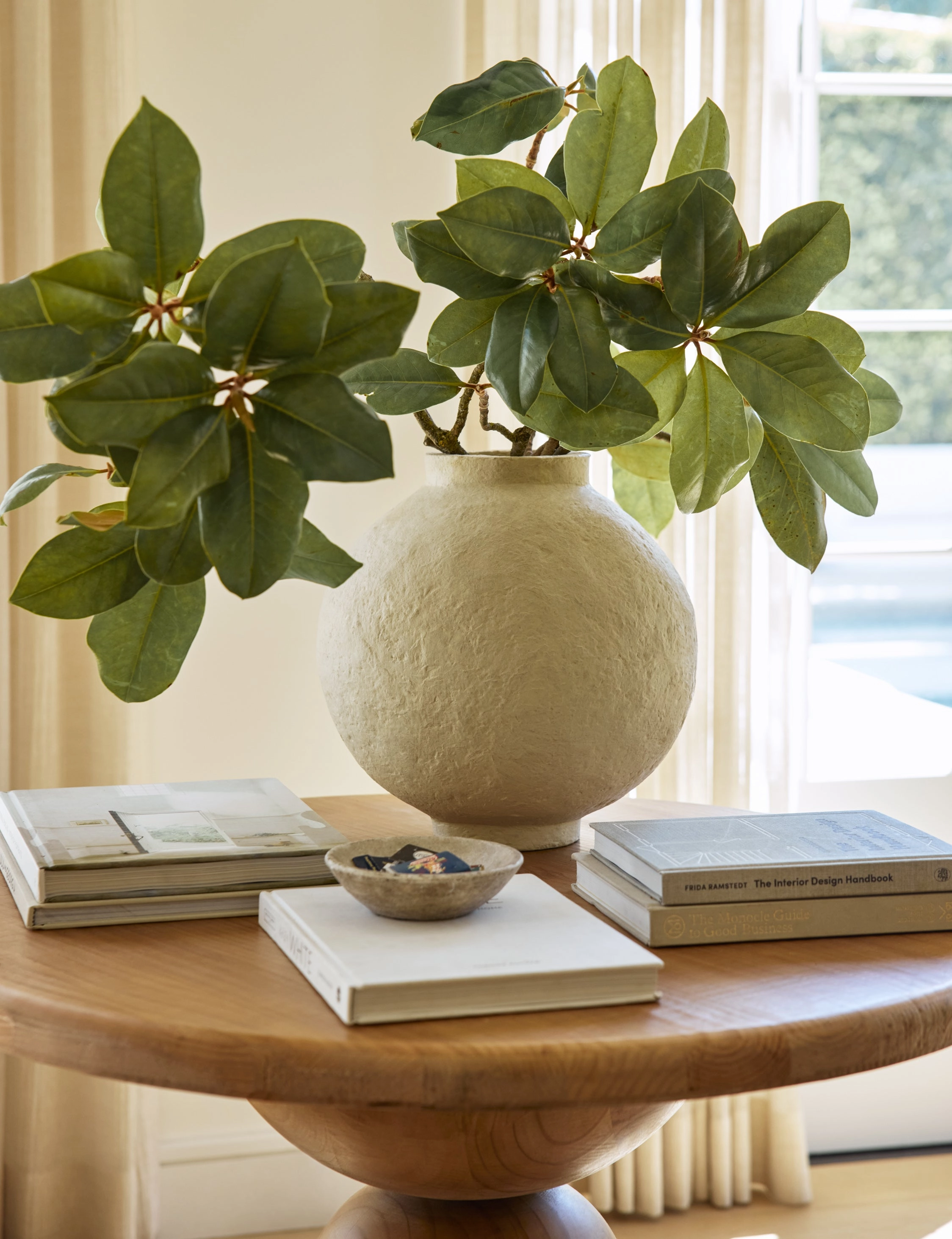 Olivos Paper Mache Decorative Vase by Amber Lewis x Four Hands