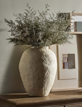 Olivos Paper Mache Decorative Vase by Amber Lewis x Four Hands 