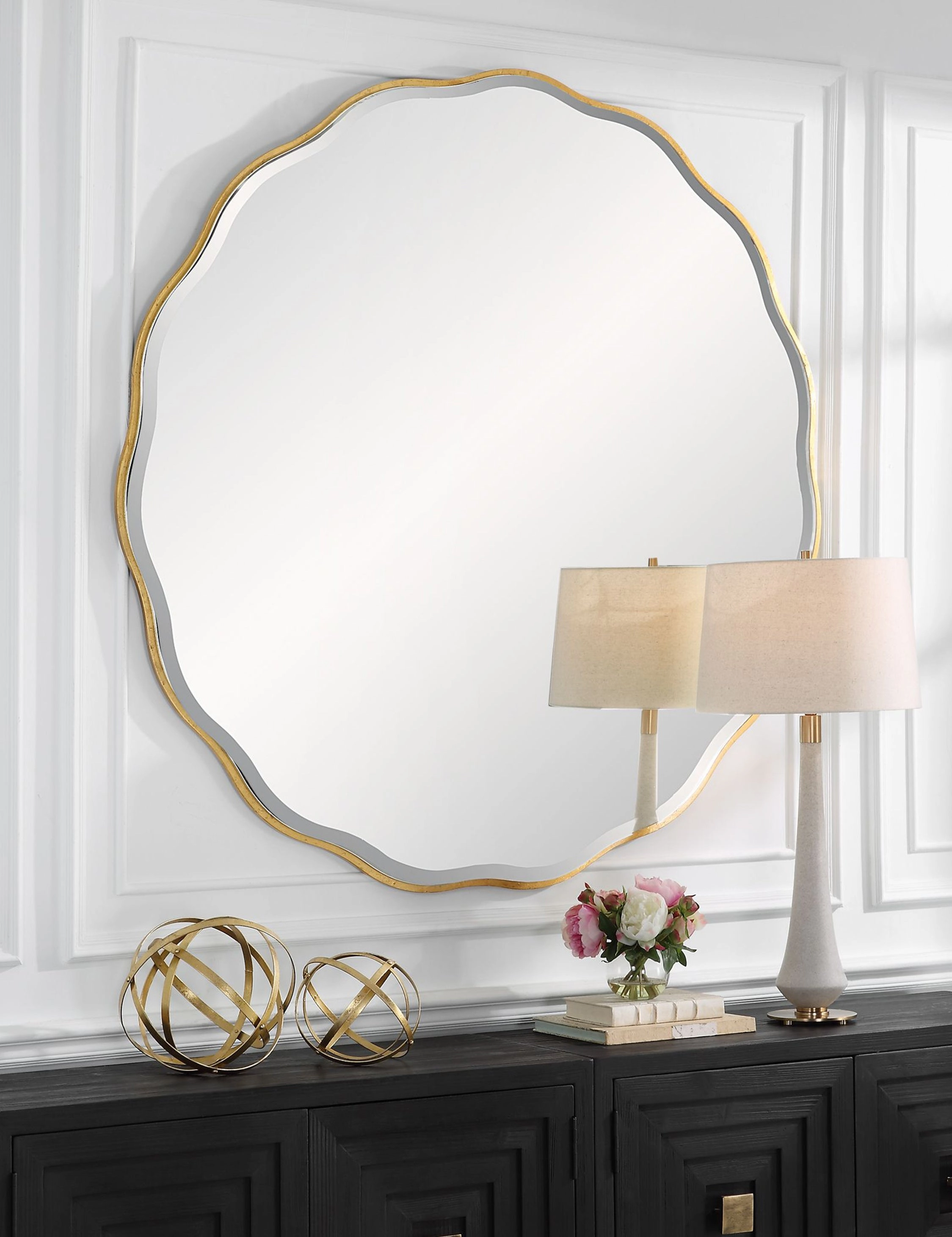 Ondine Round Mirror