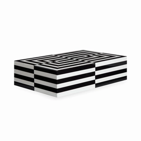 Op Art - Lacquer Box Large 