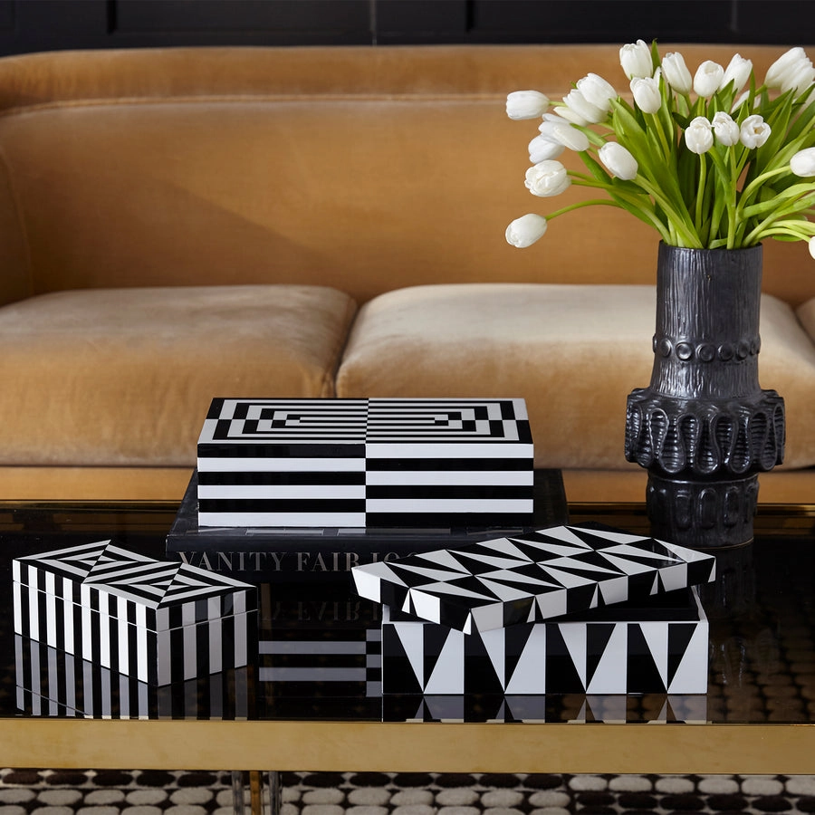 Op Art - Lacquer Box Large