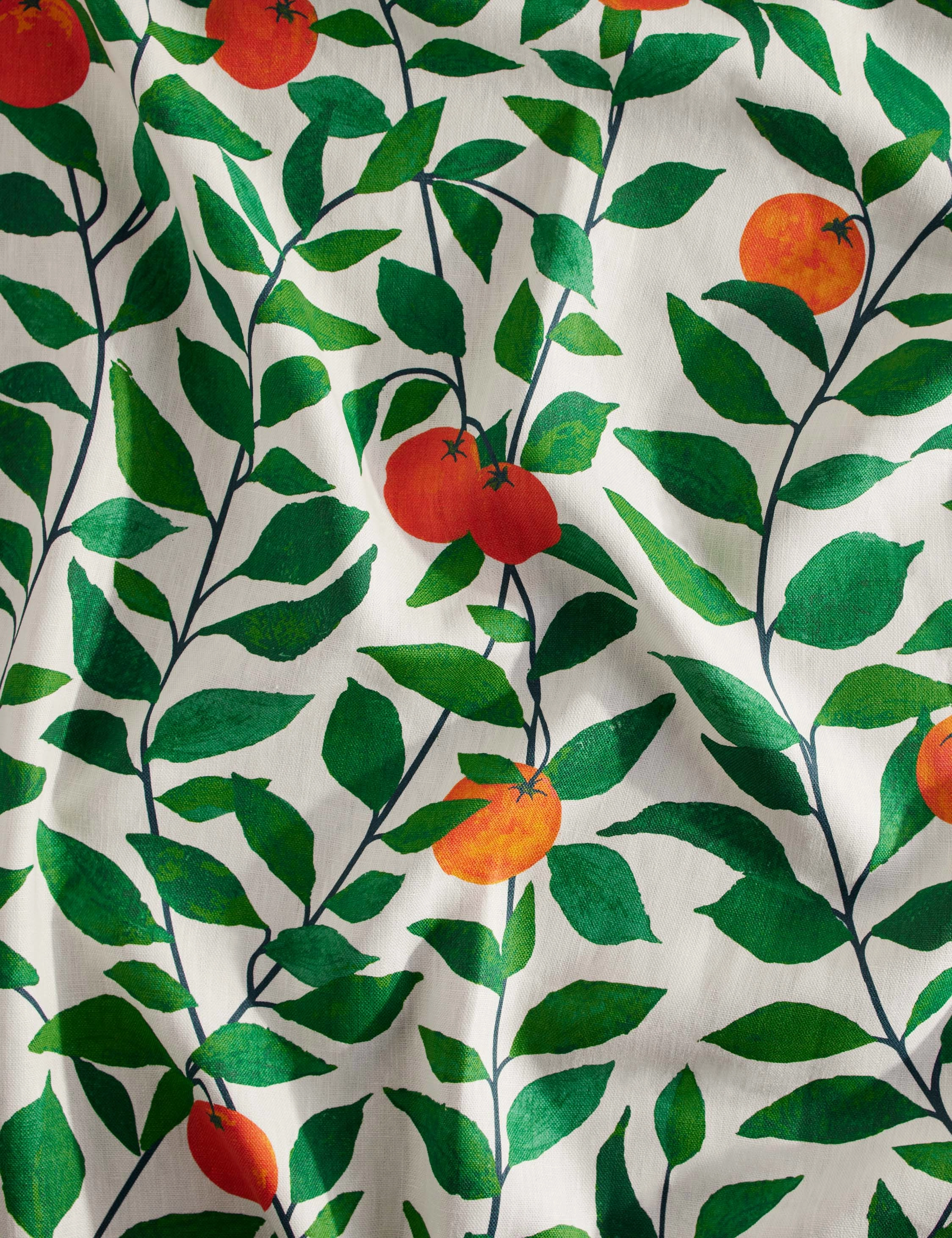 Orange Crush Natural on Linen by Nathan Turner