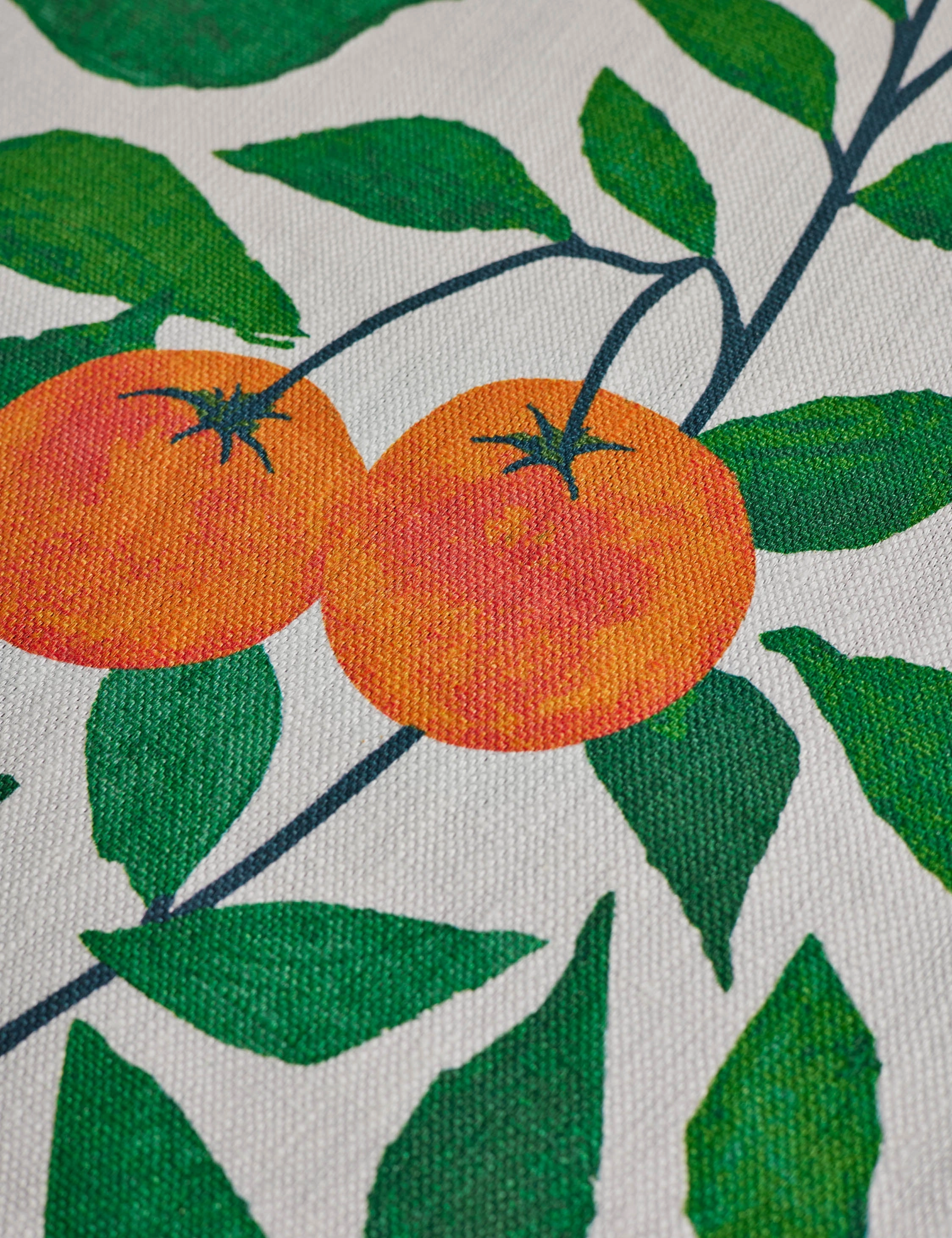 Orange Crush Natural on Linen by Nathan Turner
