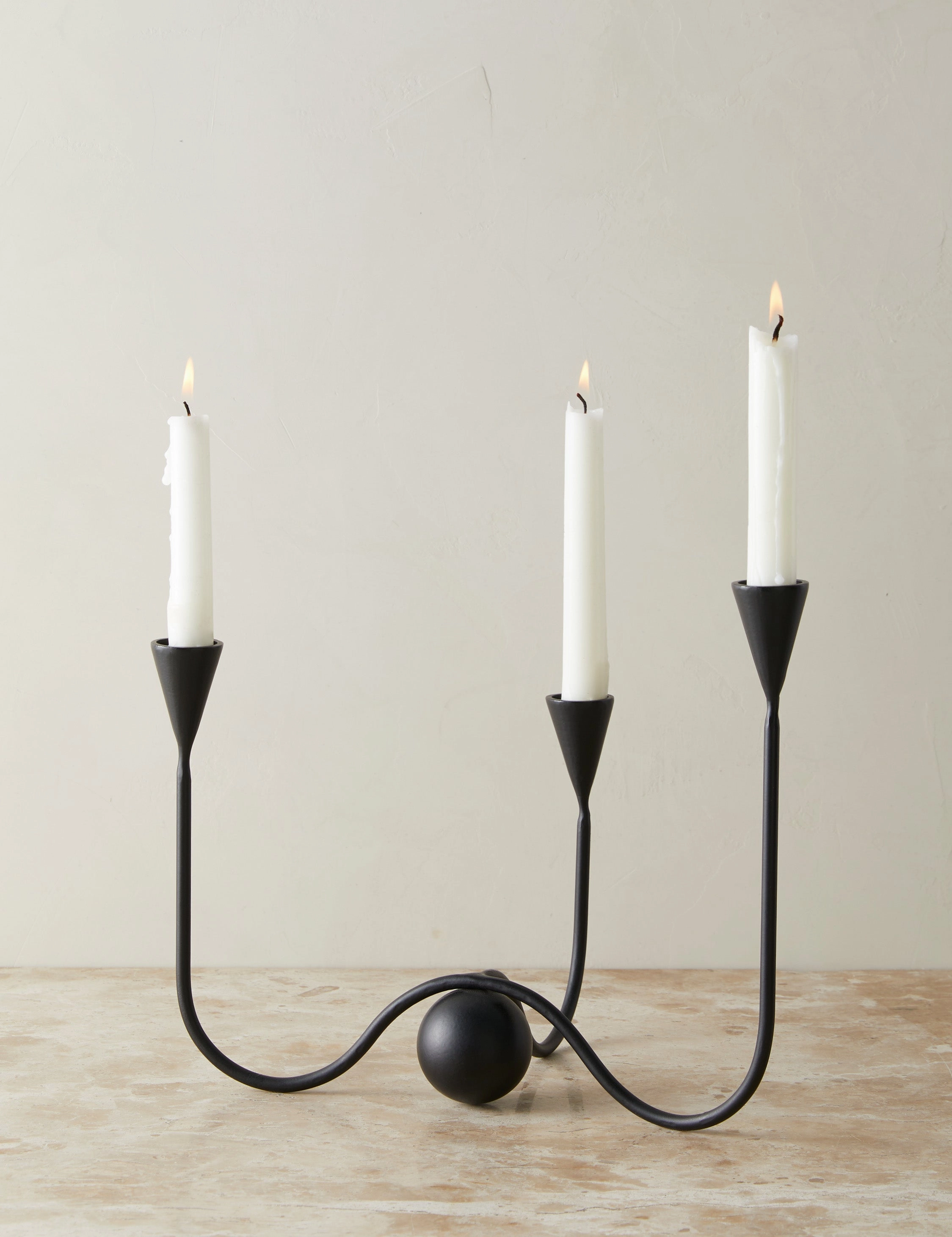 Orb Candelabra by Sarah Sherman Samuel 