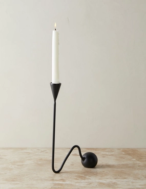Orb Candlestick by Sarah Sherman Samuel 