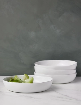 Organic Low Bowl, (Set of 4) by Hawkins New York 
