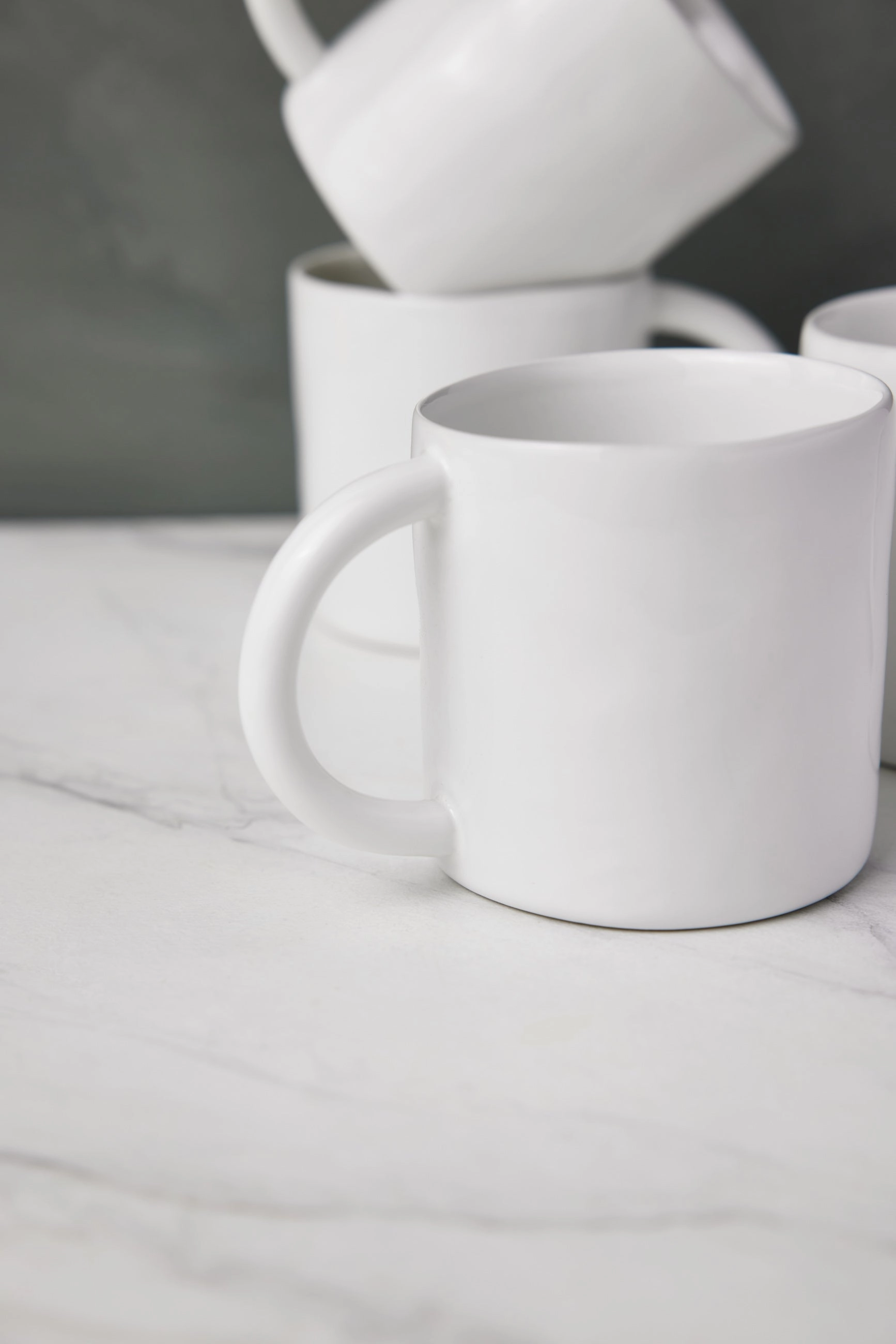 Organic Mugs (Set of 4) by Hawkins New York