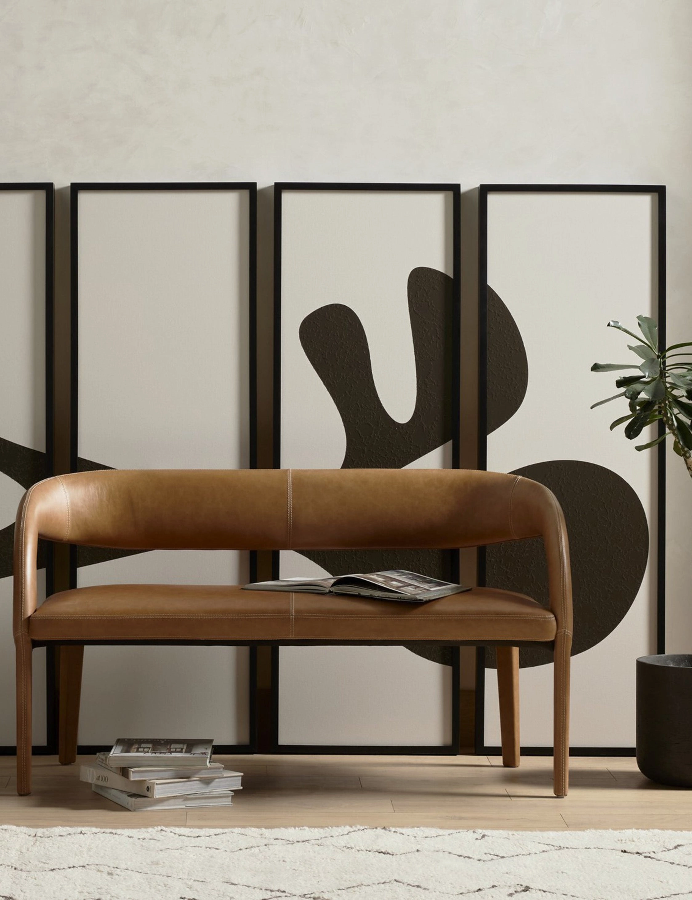 Organic Shape I Wall Art (Set of 5) by FHAS Inhouse