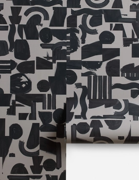 Organic Shapes Wallpaper by Sarah Sherman Samuel 
