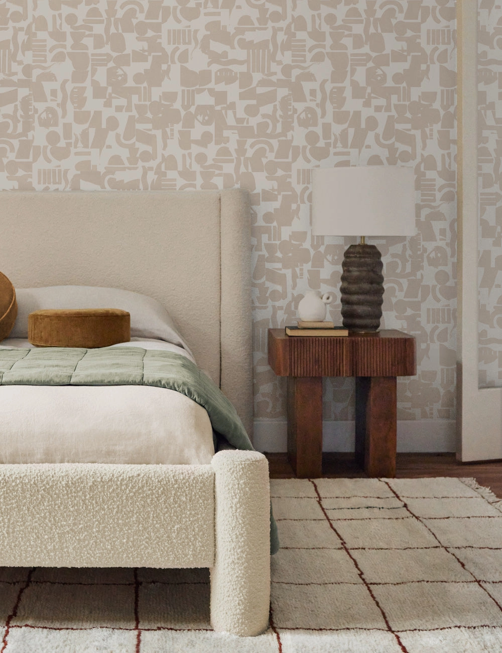 Organic Shapes Wallpaper by Sarah Sherman Samuel