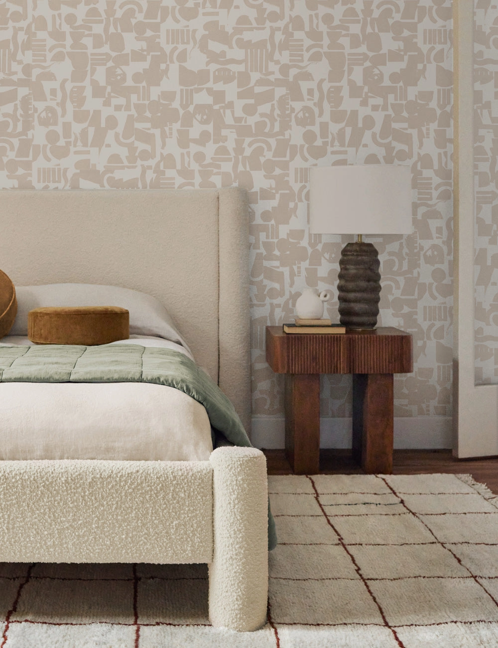 Organic Shapes Wallpaper by Sarah Sherman Samuel