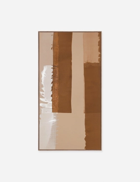 Organic Silkscreen No. 10 Wall Art by Visual Contrast 