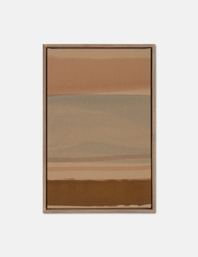 Organic Silkscreen No. 2 Wall Art by Visual Contrast 