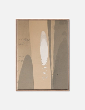 Organic Silkscreen No. 3 Wall Art by Visual Contrast 