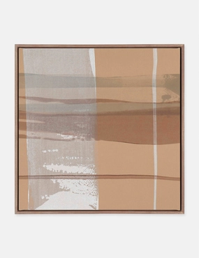 Organic Silkscreen No. 6 Wall Art by Visual Contrast 