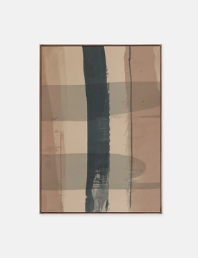 Organic Silkscreen No. 8 Wall Art by Visual Contrast 