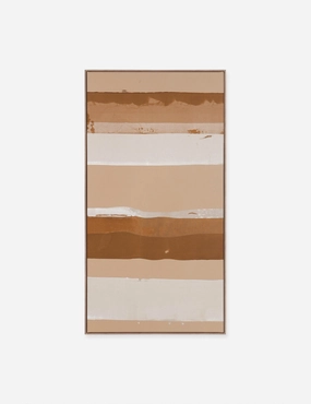 Organic Silkscreen No. 9 Wall Art by Visual Contrast 