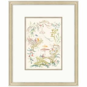 Ornamental Nouveau 1 Framed Wall Art 