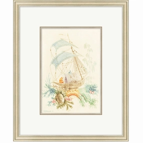 Ornamental Nouveau 2 Framed Wall Art 
