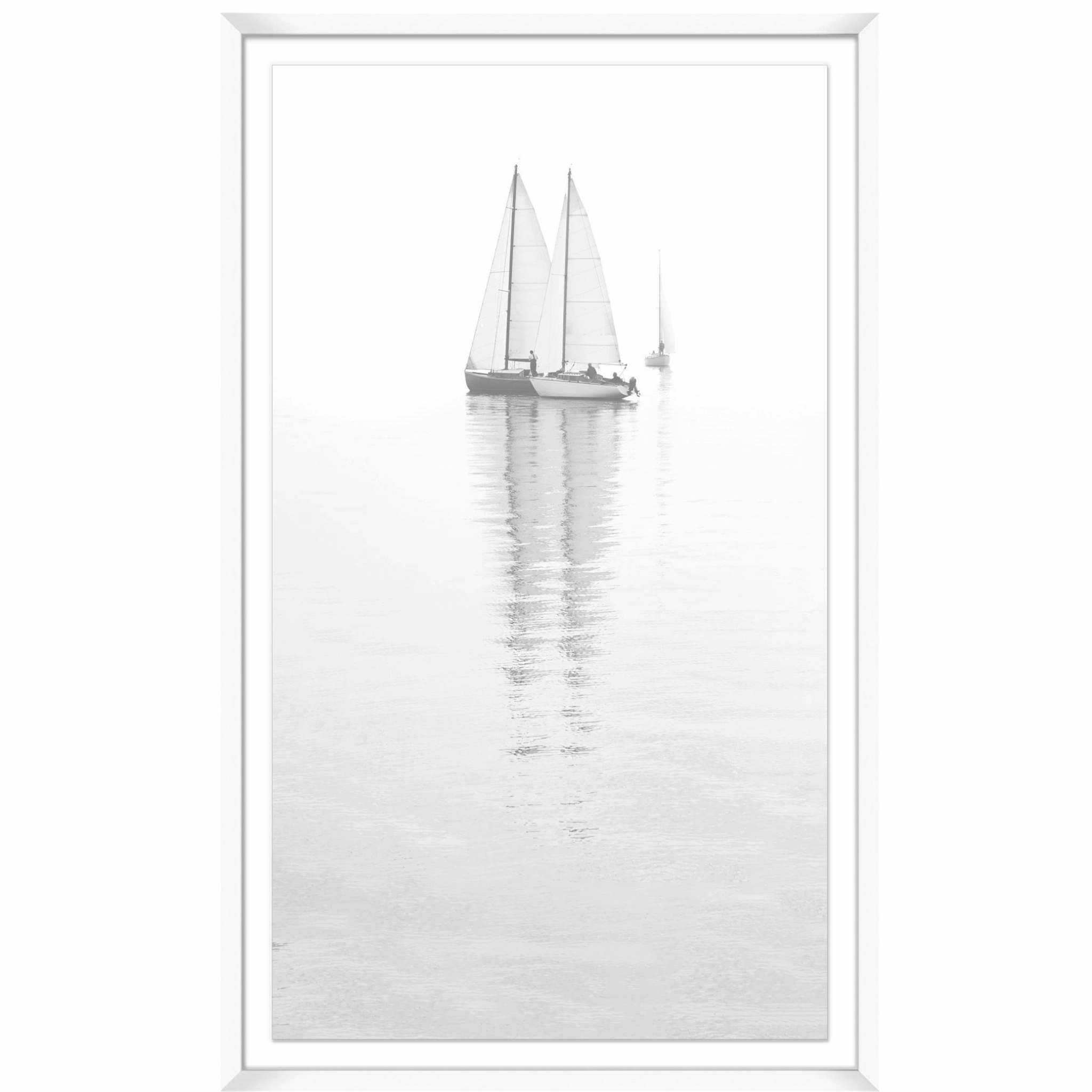 Out Of The Mist 1 Framed Wall Art 