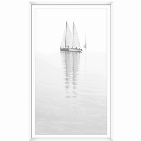 Out Of The Mist 1 Framed Wall Art 