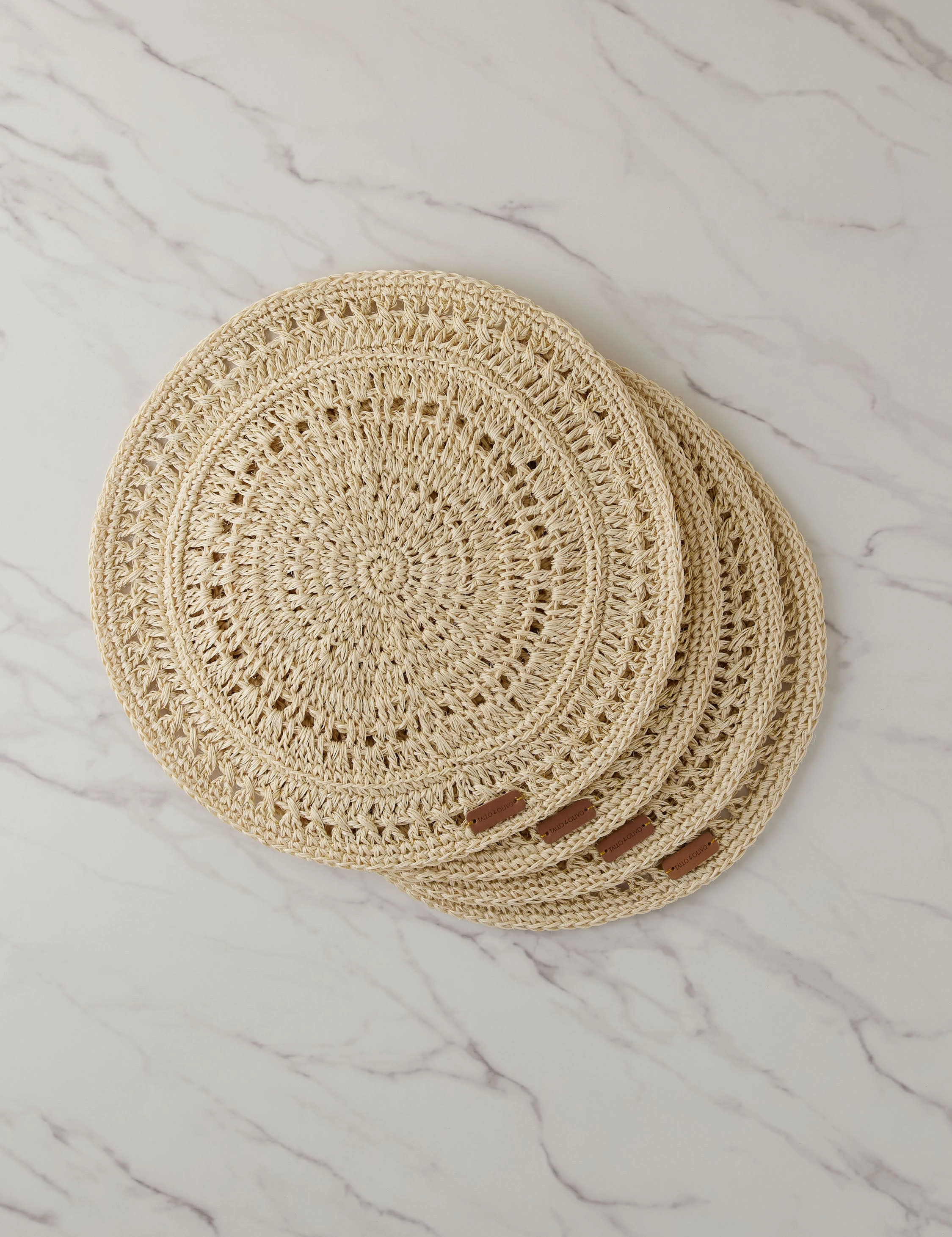 Pacific Placemats (Set of 4) by Tallo de Olivo