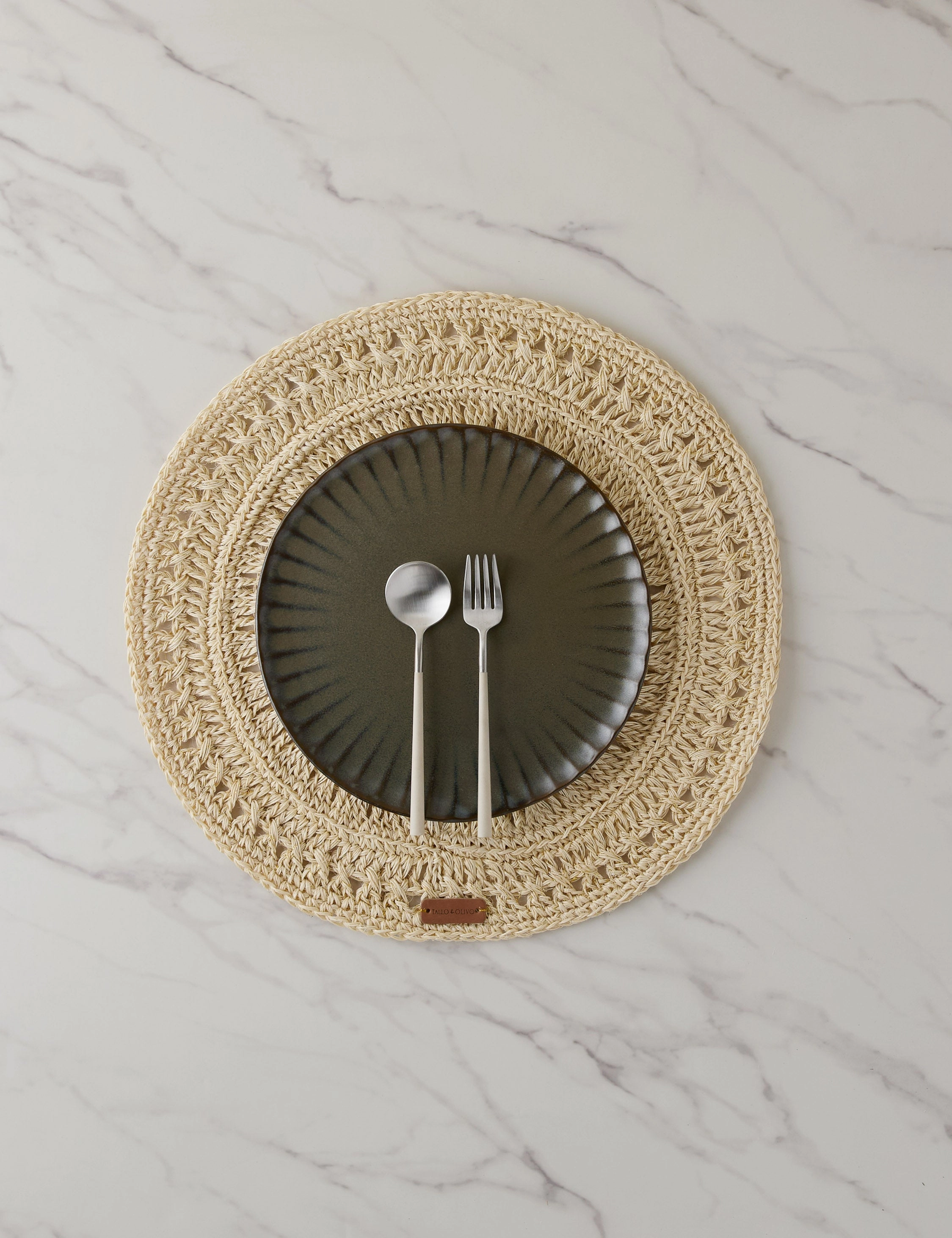 Pacific Placemats (Set of 4) by Tallo de Olivo 
