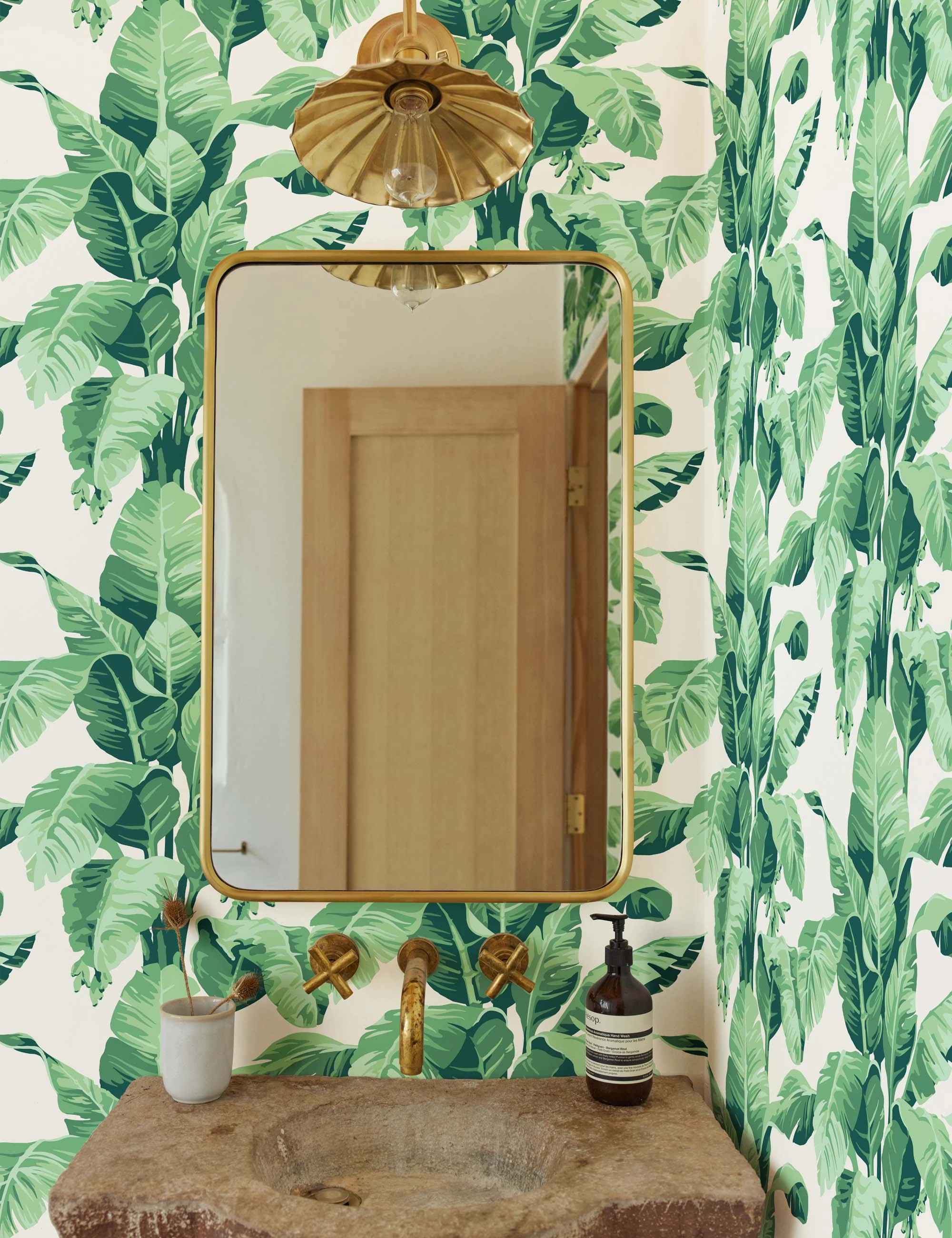 Pacifico Palm Peel   Stick Wallpaper by Nathan Turner